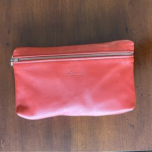 Longchamp Le Pliage Cuir Pouch